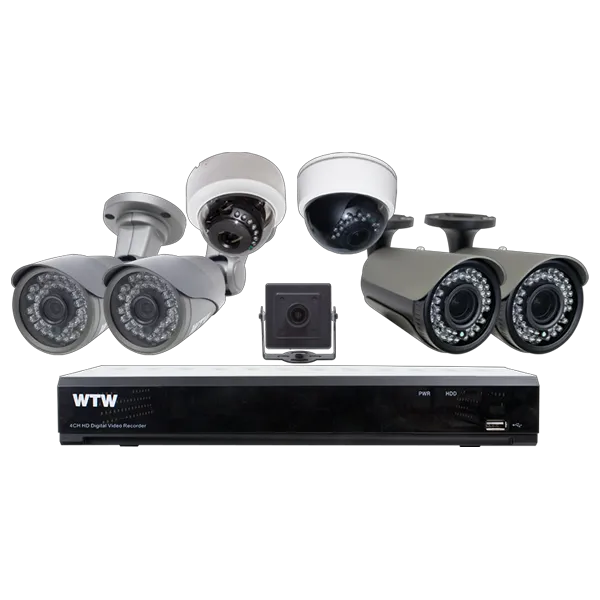 AHDシリーズ 高性能モデルセット 4K800万画素の超高解像度に対応した