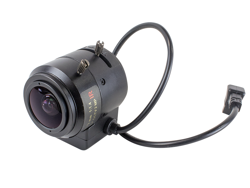 2MP対応 1:1.4 f'=2.8-12mm CSマウントオートアイリス・バリフォーカル