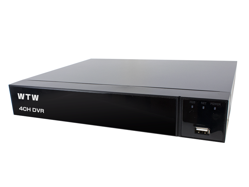 500万画素AHDシリーズ 4chデジタルビデオレコーダー(DVR) WTW-DA105G – 防犯カメラの塚本無線