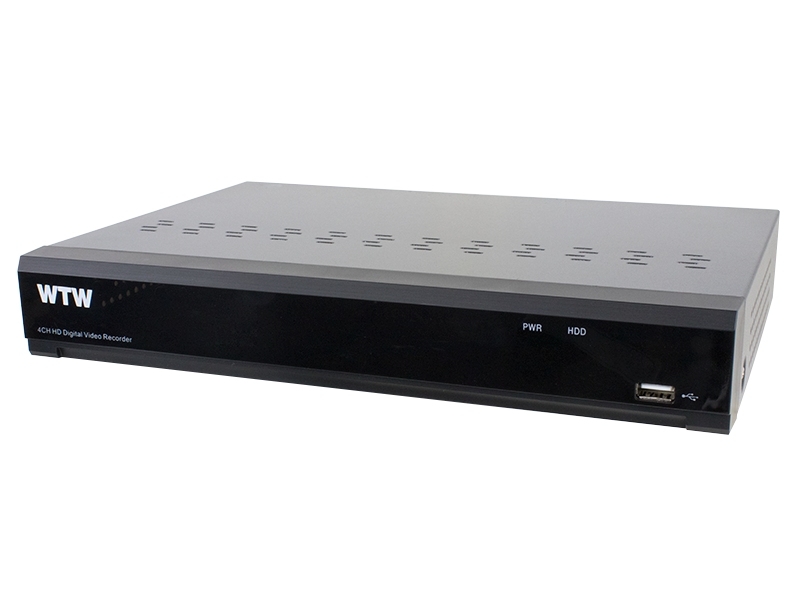 AHDシリーズ 500万画素 4chデジタルビデオレコーダー(DVR) WTW-DA404G