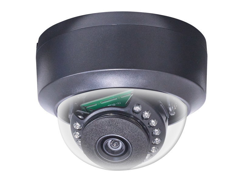 ダミーカメラシリーズ 屋内天井取付 赤外線LED搭載小型ドームモデル