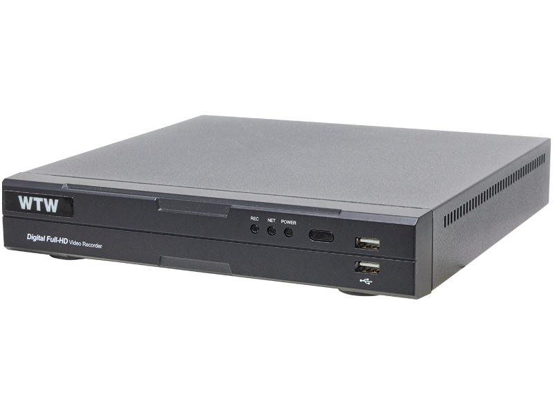 400万画素対応 防犯カメラ EX-SDI/HD-SDI 4ch対応 デジタルビデオレコーダー(DVR) WTW-DEHP704Y –  防犯カメラの塚本無線