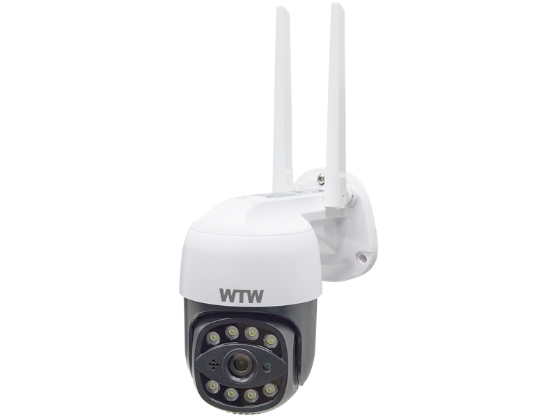 WiFi 500万画素 PTZ 防犯灯カメラ Wi-Fi5GHz対応 AI搭載 ゴマちゃん5 WTW-E2305GX