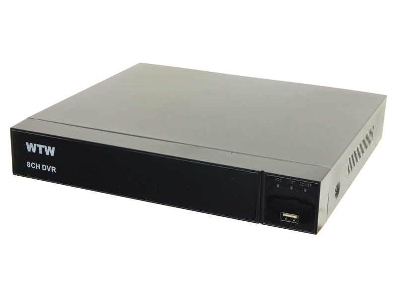 500万画素AHDシリーズ 8chデジタルビデオレコーダー(DVR) WTW-DA108G4
