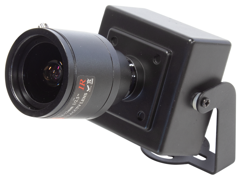 220万画素AHDシリーズ 屋内専用 バリフォーカルレンズ搭載 ミニチュアカメラ WTW-AM80HJ-4
