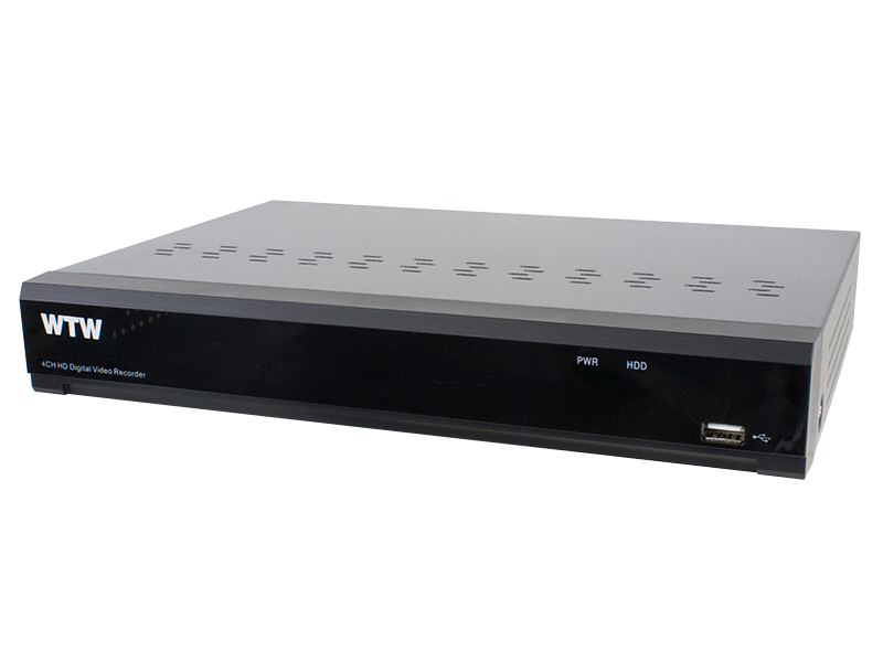500万画素AHDシリーズ 4chデジタルビデオレコーダー(DVR) WTW-DA335G